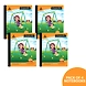 Classmate Notebook - Single Line, 92 Pages, 190 mm x 155 mm - Pack Of 4-SKU-RAVI-2630-sm