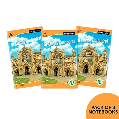 Classmate Long Book - Single Line, 160 Pages, 314 mm x 194 mm - Pack Of 3-SKU-RAVI-2636