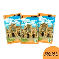 Classmate Long Book - Single Line, 160 Pages, 314 mm x 194 mm - Pack Of 3