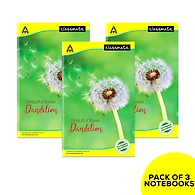 Classmate Long Book - Single Line, 72 Pages, 272 mm x 167 mm - Pack Of 3