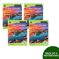 Classmate Notebook - Single Line, 140 Pages, 240 mm x 180 mm - Pack Of 4