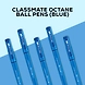 Classmate Octane Ball (Blue) Jar - Pack Of 25-SKU-RAVI-2662-sm