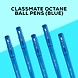 Classmate Octane Ball (Blue) - Pack Of 10 Pens + 1 Pen Free-SKU-RAVI-2663-sm