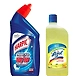 Harpic Toilet Cleaner Original Power Plus + Lizol Surface Cleaner Citrus (500ml)-SKU-RAVI-2390-sm
