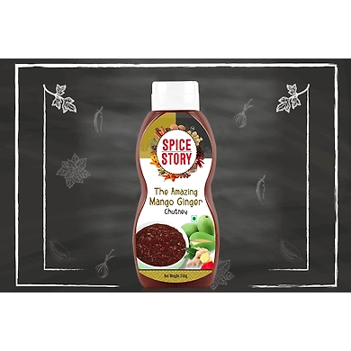 SPICE STORY-AMAZING MANGO GINGER CHUTNEY 250GM-G24RC10S66AMA001