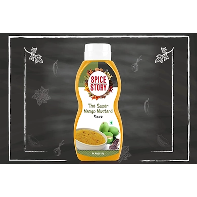 SPICE STORY-SUPER MANGO MUSTARD SAUCE 200GM-G24RC10S66SUP003