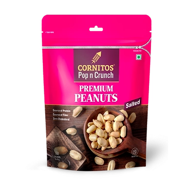 CORNITOS-PREMIUM PEANUTS SALTED 150GMS-G12RD03C14PRE001