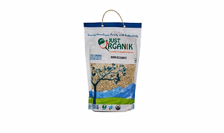 JUST ORGANIK BROWN BASMATI RICE 500G