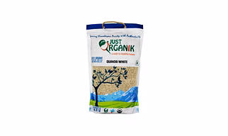 JUST ORGANIK QUINOA WHITE 500G