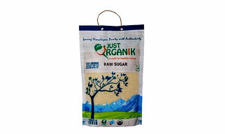 JUST ORGANIK RAW SUGAR UNREFINED 500G