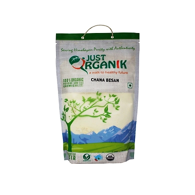 JUST ORGANIK CHANA BESAN 500G-T15RF07J09CHA001