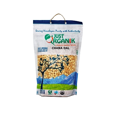 JUST ORGANIK CHANA DAL 500G-T15RP23J09CHA001