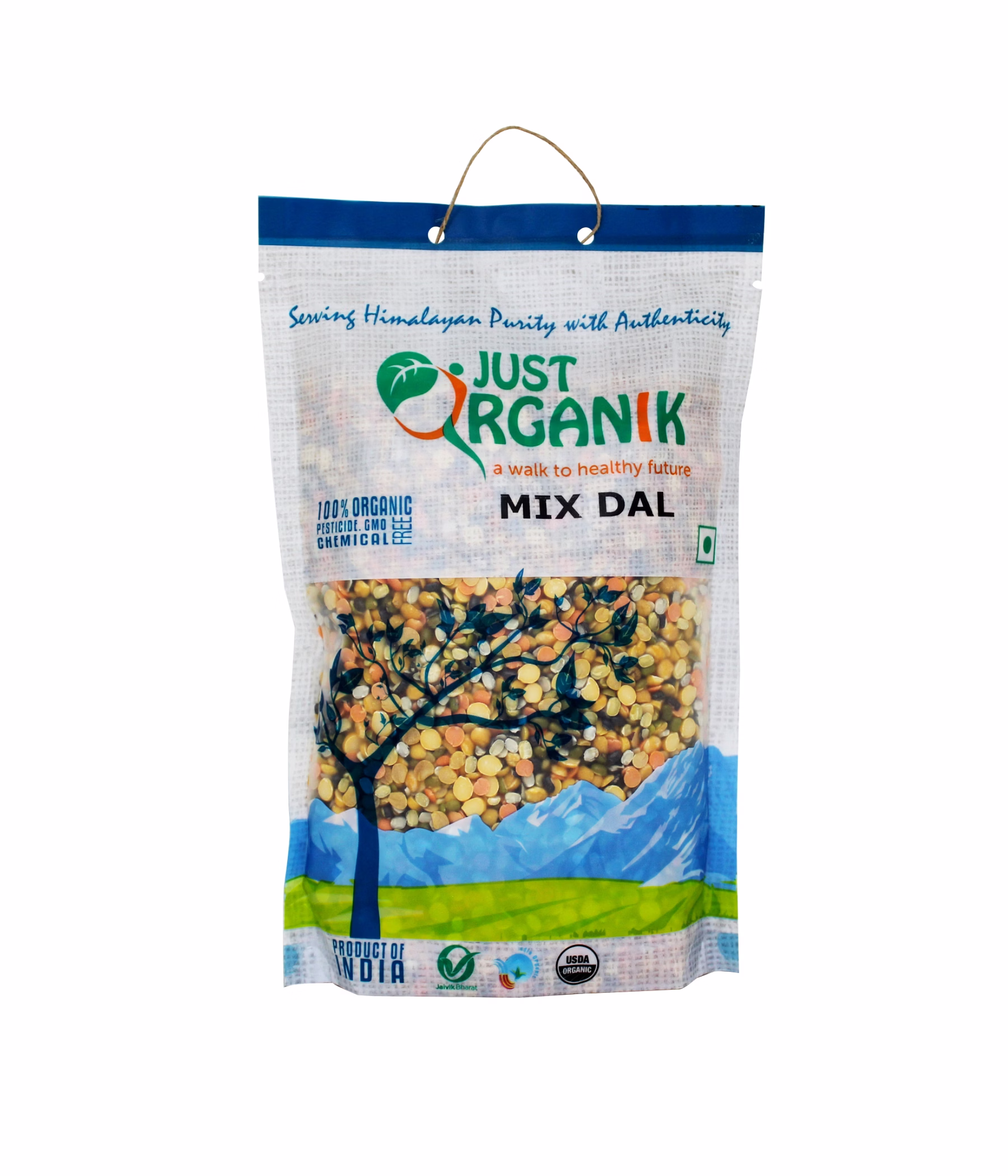 JUST ORGANIK MIX DAL 500G image 2