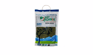 JUST ORGANIK MOONG WHOLE 500G