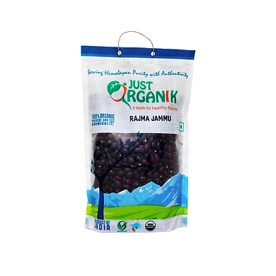 JUST ORGANIK RAJMA JAMMU 500G-T15RP23J09RAJ002