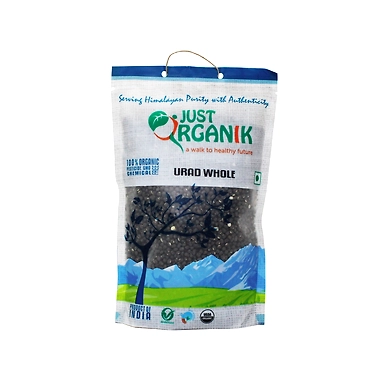 JUST ORGANIK URAD WHOLE (BLACK DAL) 500G-T15RP23J09URA001