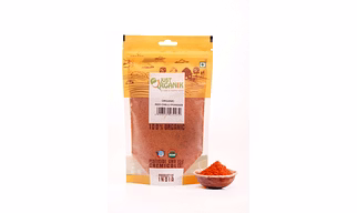 JUST ORGANIK RED CHILLI POWDER REGULAR 100G