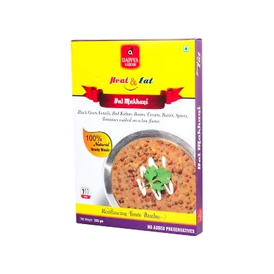DAIVYA AAHAR'S HEAT &amp; EAT-DAL MAKHANI 285GMS-(MRP 120)-D11RG04D03DAL002