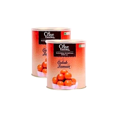 CRAVE EATABLES-GULAB JAMUN 500GM-C27RI13C51GUL001