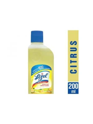 LIZOL-FLOOR CLEANER CITRUS 200ML-R13IC30L24FCC003