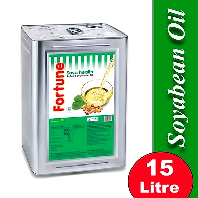 FORTUNE SOYABEAN OIL 15 LTR TIN-EK166