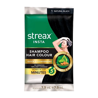 Streax Insta Shampoo Hair Colour-SKU-SAI-3327