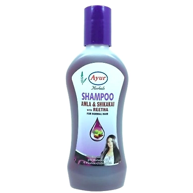 Ayur Herbals Amla Shikakai with Reetha Shampoo-SKU-SAI-0927
