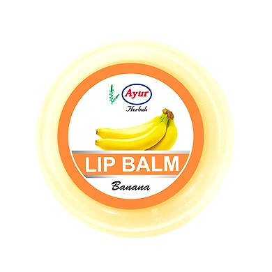 Ayur Herbals Banana Lip Balm-SKU-SAI-0935