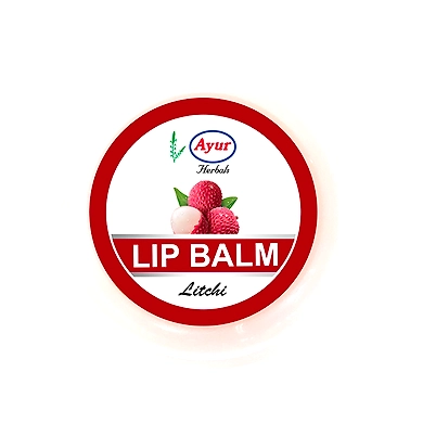 Ayur Herbals Litchi Lip Balm-SKU-SAI-0937