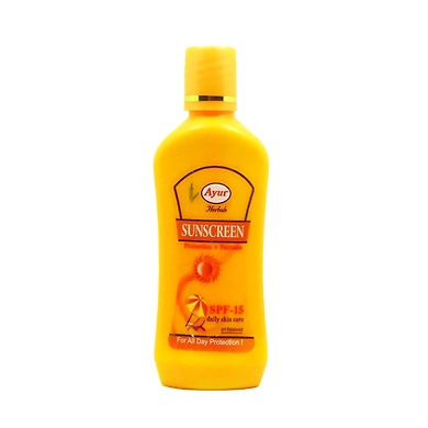 Ayur Herbals Sunscreen Lotion SPF-15-SKU-SAI-0956