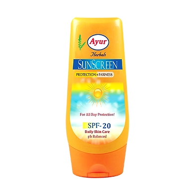 Ayur Herbals Sunscreen Lotion SPF-20-SKU-SAI-0957