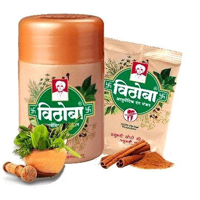Vithoba Ayurvedic Dant Manjan(Toothpowder)-SKU-SAI-0098