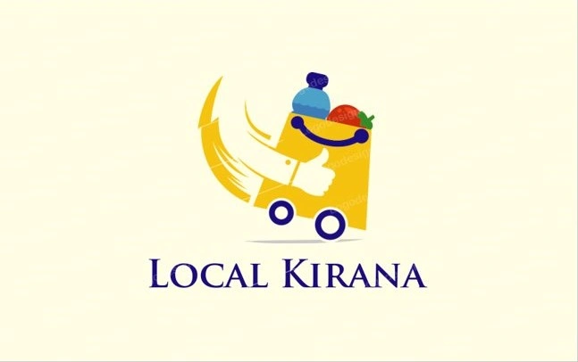 Logo design for Kirana Fresh - Online groceries portal. :: Behance