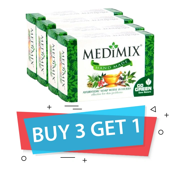 MEDIMIX AYUR SOAP 75GMx3-SKU-SOAP-179