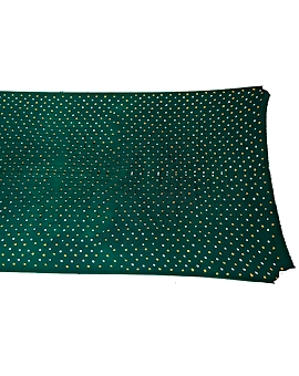 All Over Dark Green Color Art Gaji Than Bandhani (3 Mtr)