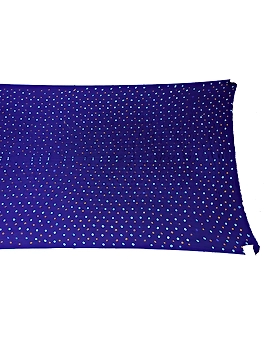 All Over Light Blue Color Art Gaji Bandhani Than (3 Mtr)