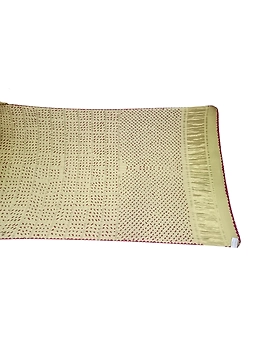All Over Basundi Color Pure Gaji Silk Bandhani Saree