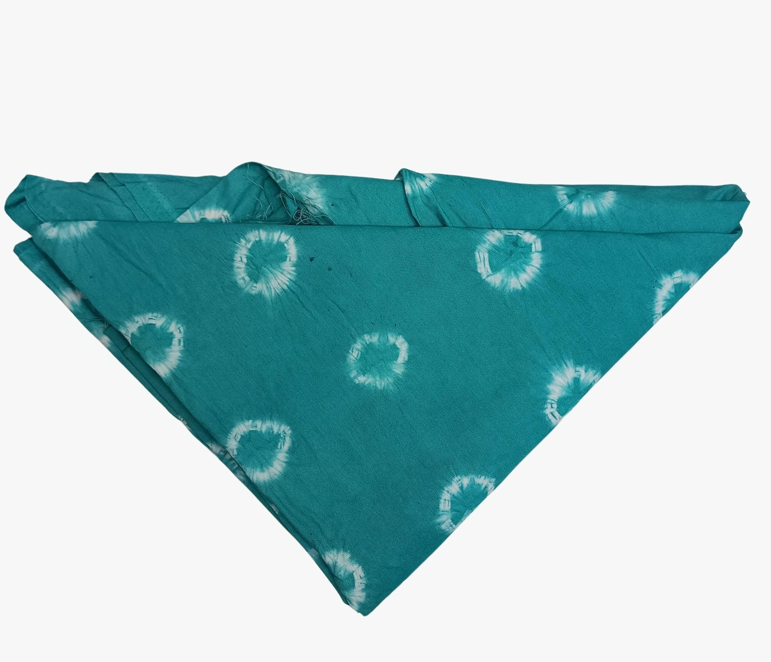 All Over Sea Green Color Cotton Satin Bandhani Than-KSI2X-9063