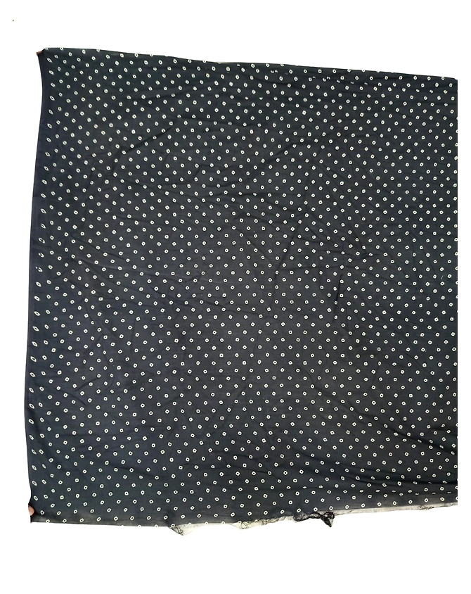 All Over Black Color Art Silk Patola Print Saree-2