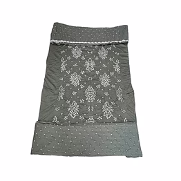kala sanskruti retail private limitade all over grey color cotton bandhani dress