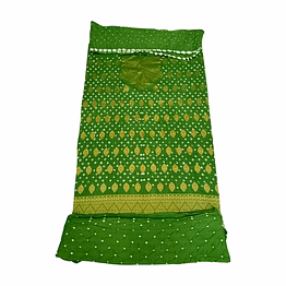 kala sanskruti retail private limitade all over pista cotton bandhani dress