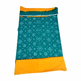 kala sanskruti retail private limitade rama & golden cotton bandhani dress
