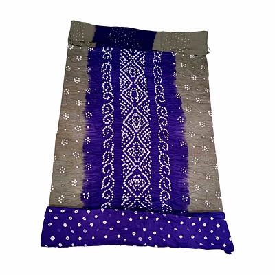 kala sanskruti retail private limitade jambali & grey cotton bandhani dress