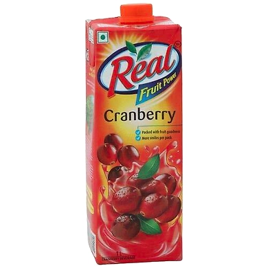 REAL-CRANBERRY JUICE 1LTR-1