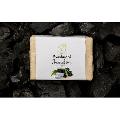 Svashudhi Charcoal soap-EOSv007