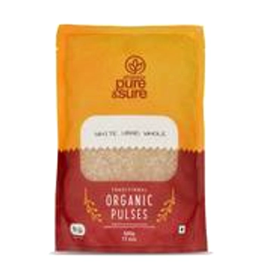 PS Organic Urad Dal Whole WHITE-EO1688