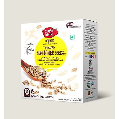 CavE MaN Roasted Sunflower Seeds 200gm-1