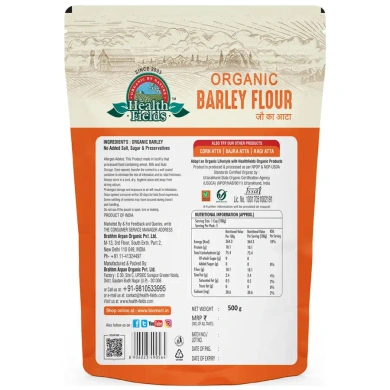 HealthFields Barley Flour 500gm-1