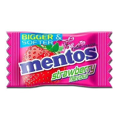 MENTOS STRAWBERRY MONO PACK-SALS-1290