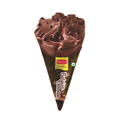 Dinshaws D-Kone Belgian Chocolate-SKU-HAR-4322